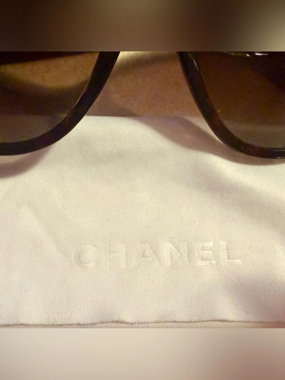 Chanel Polarized Tortoise Frame Sunglasses Style 5414 LIKE NEW